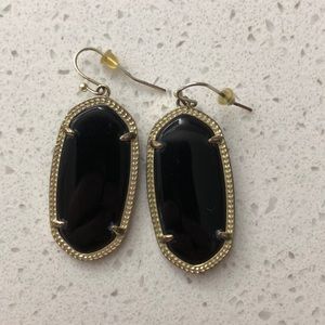 Kendra Scott black earrings